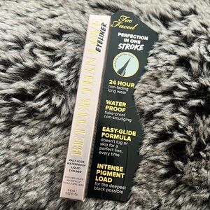 TOO FACED Better Than Love Waterproof Liquid Eyeliner DEEPEST BLACK